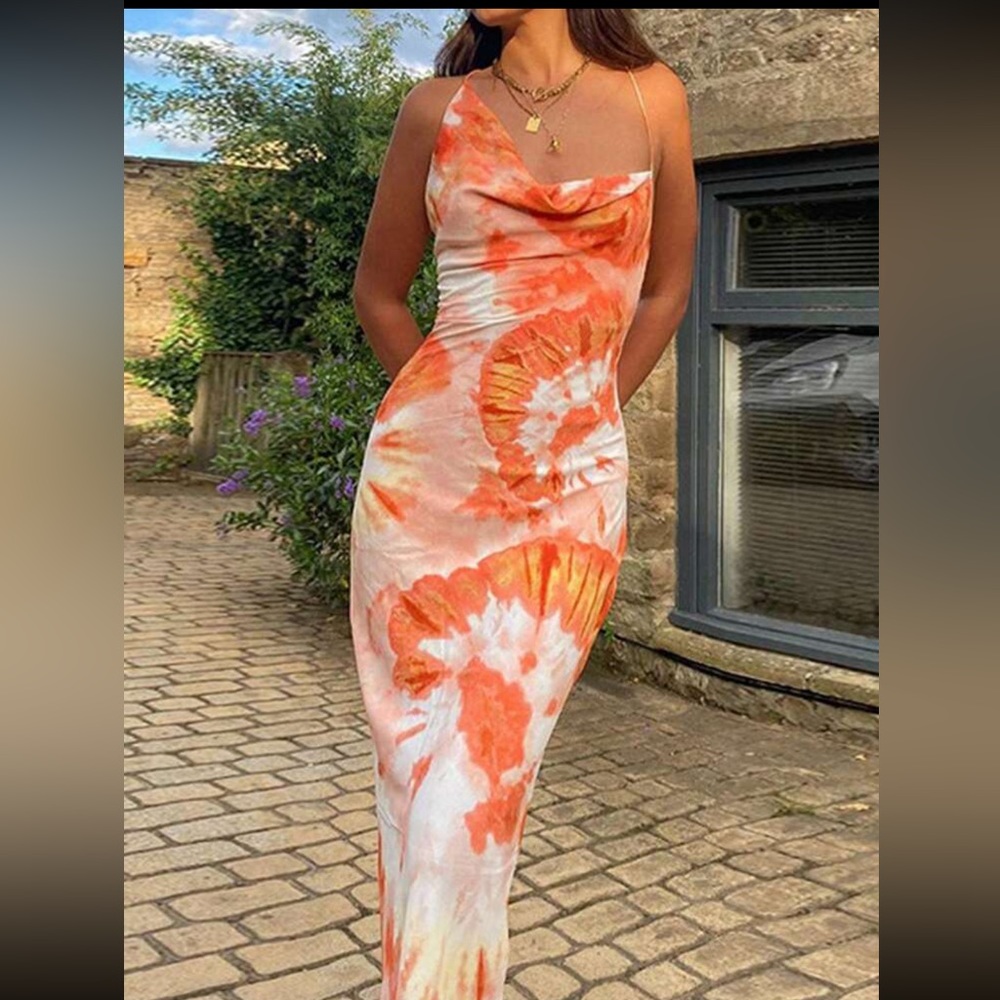 Strappy Long Dress